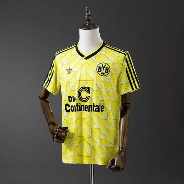 Camiseta de fútbol Borussia Dortmund 1988 LOCAL MANGA CORTA VERSION FAN